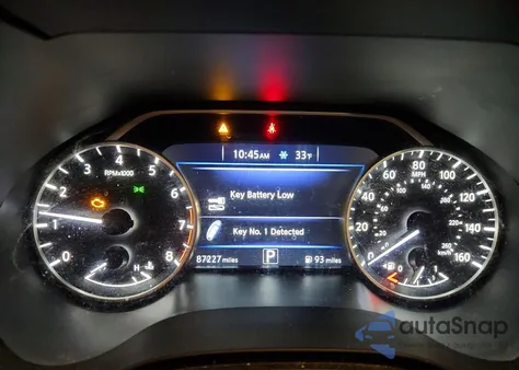 2018 Nissan Maxima 3.5S z USA, uszkodzony, nr VIN 1N4AA6AP0JC407225